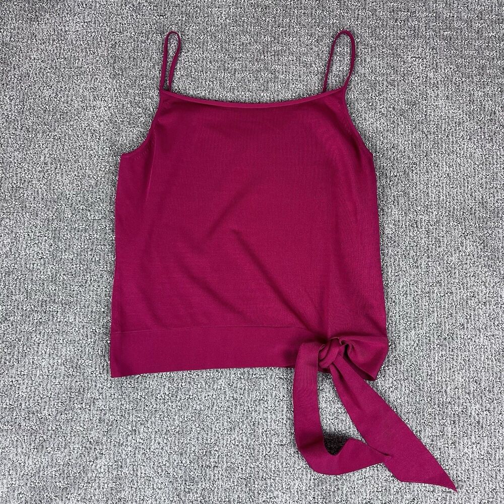 Banana Republic Factory Top Womens Extra Large Vintage Y2K Silk Blend Knit Pink